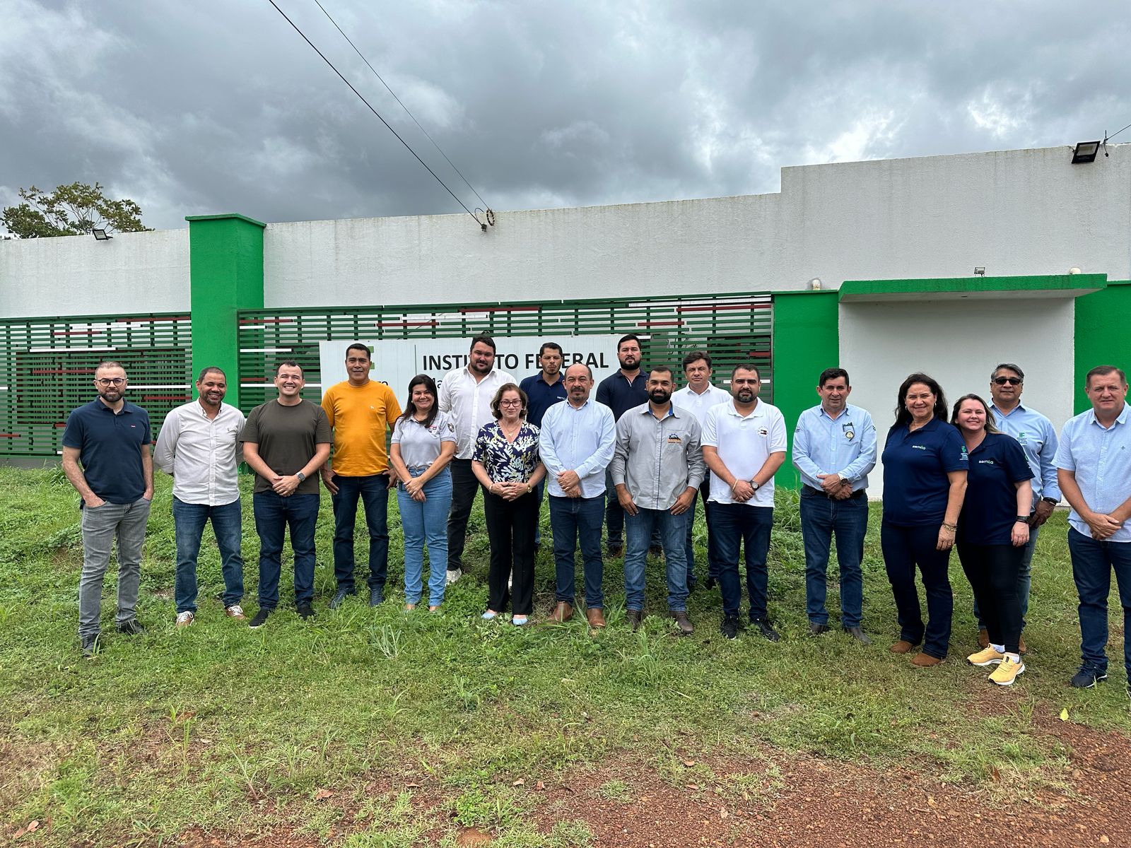 Vereadores acompanham de perto a construção do IFMT em Canarana!